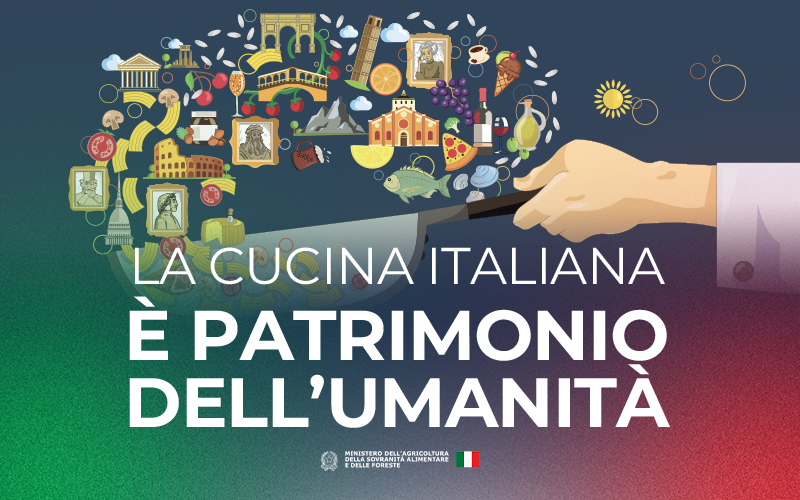 Cucina italiana patrimonio UNESCO