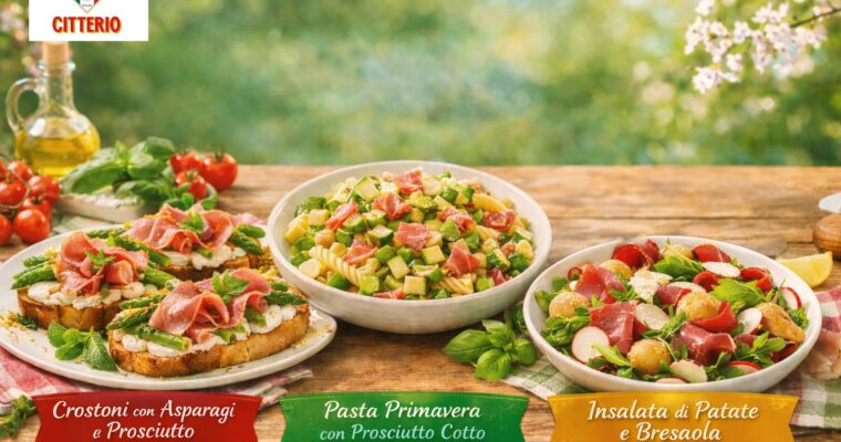 La qualità made in Italy di Citterio con tre ricette primaverili imperdibili