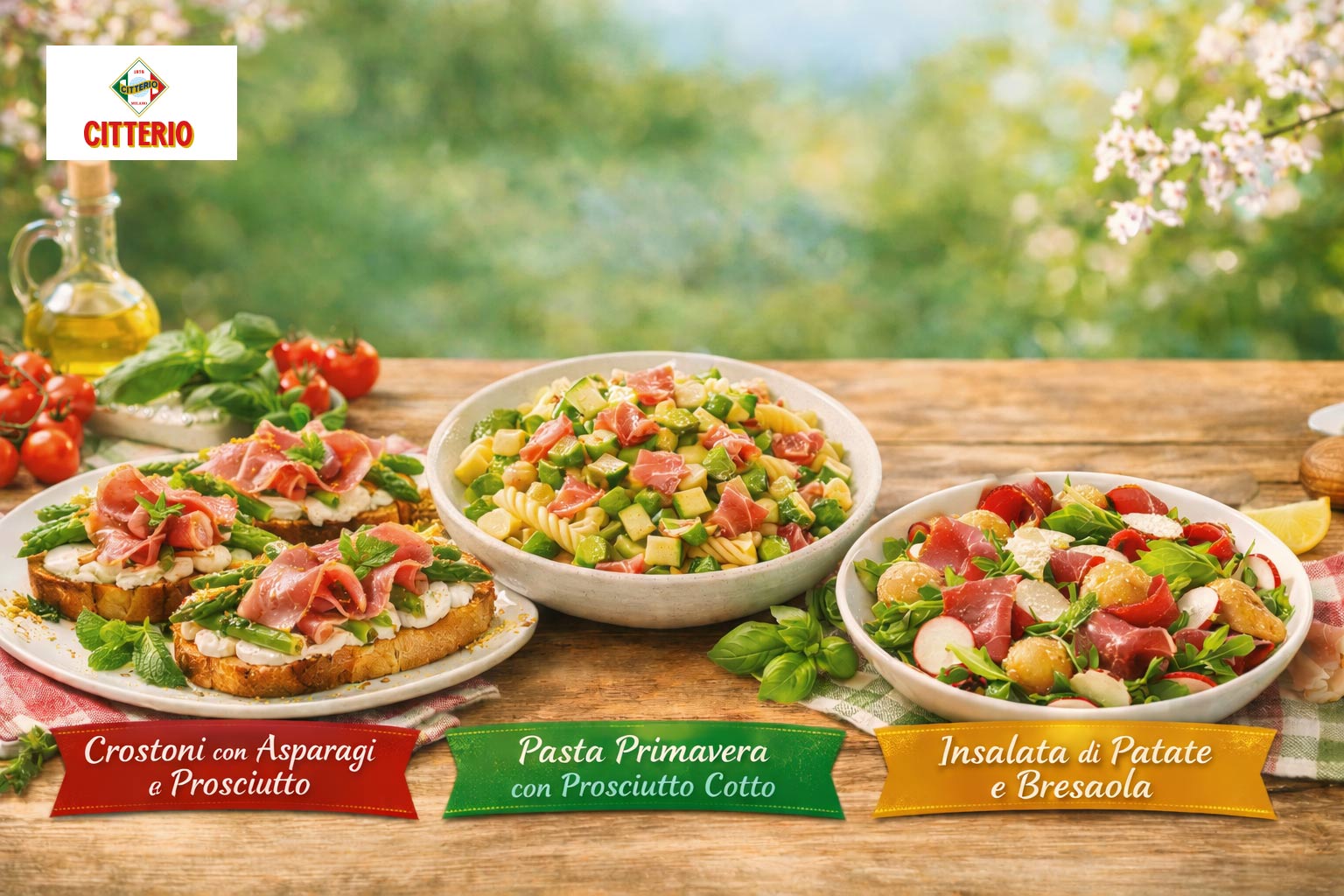 La qualità made in Italy di Citterio con tre ricette primaverili imperdibili