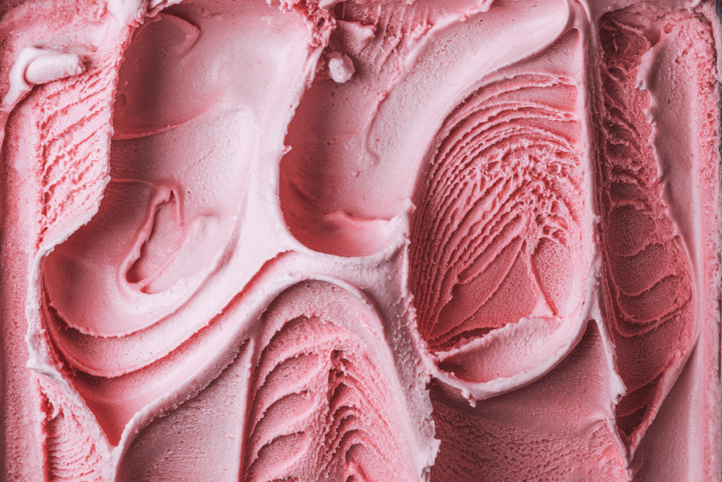 Gelato alla fragola fatto in casa