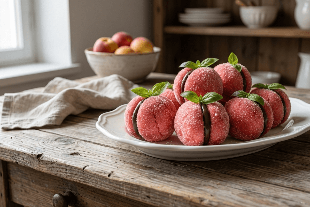 Pesche dolci senza glutine