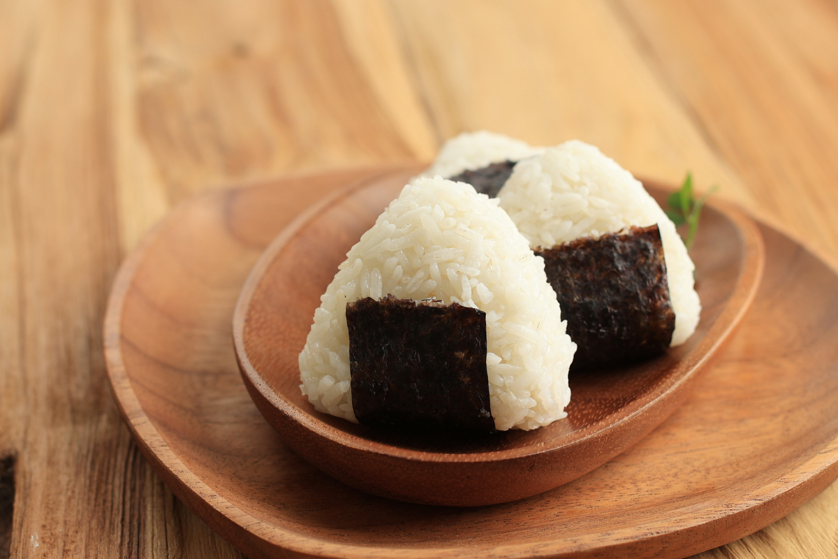 Onigiri giapponesi fatti in casa