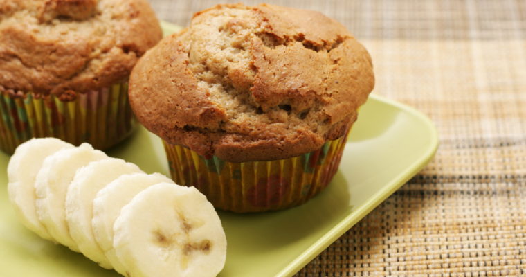 Muffin banana e burro di arachidi ricetta originale soffice e facile