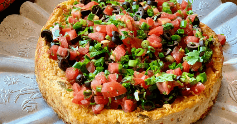 Cheesecake salata