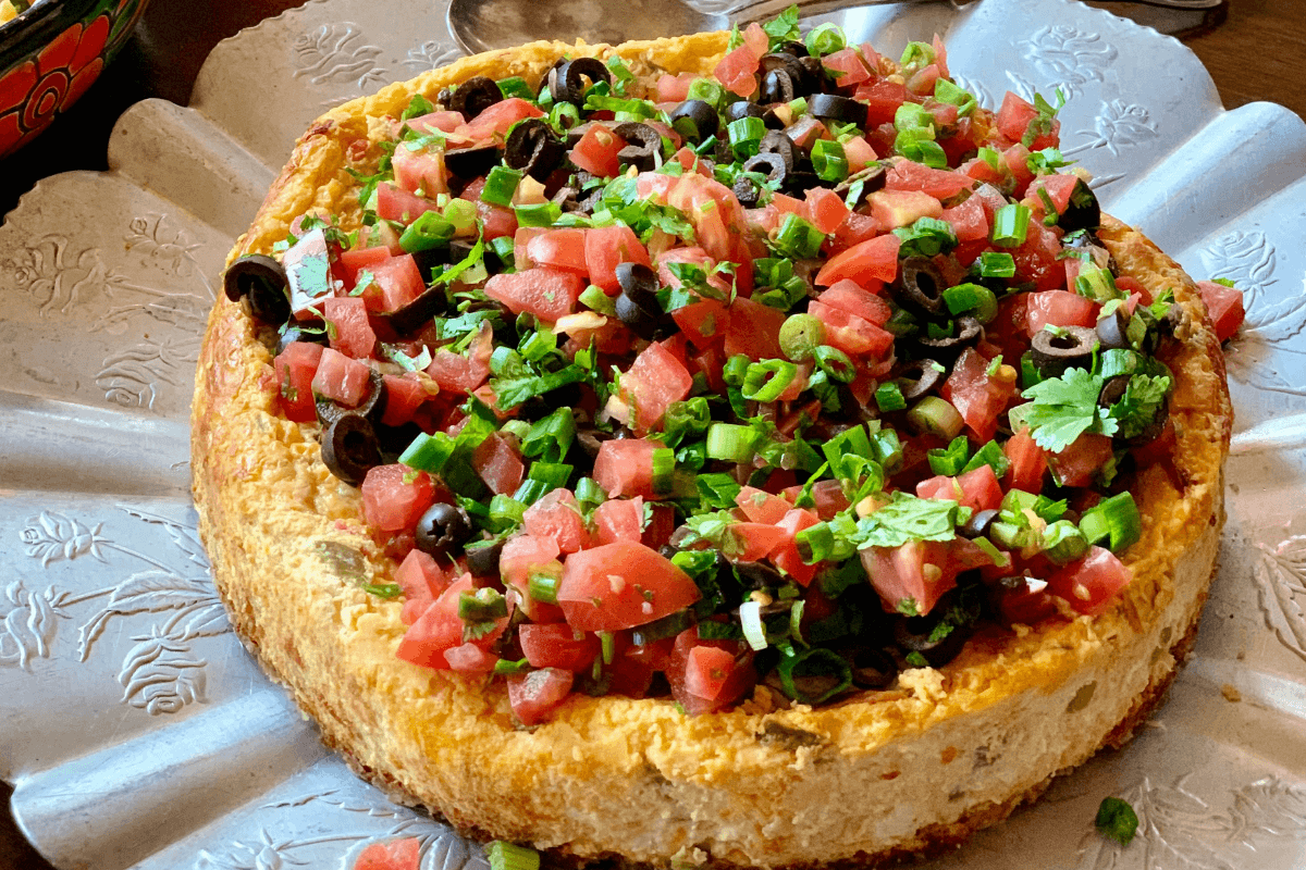 Cheesecake salata