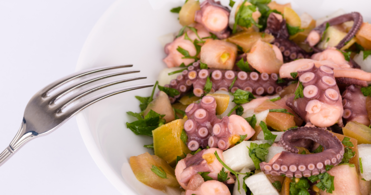 Insalata di polpo freddo