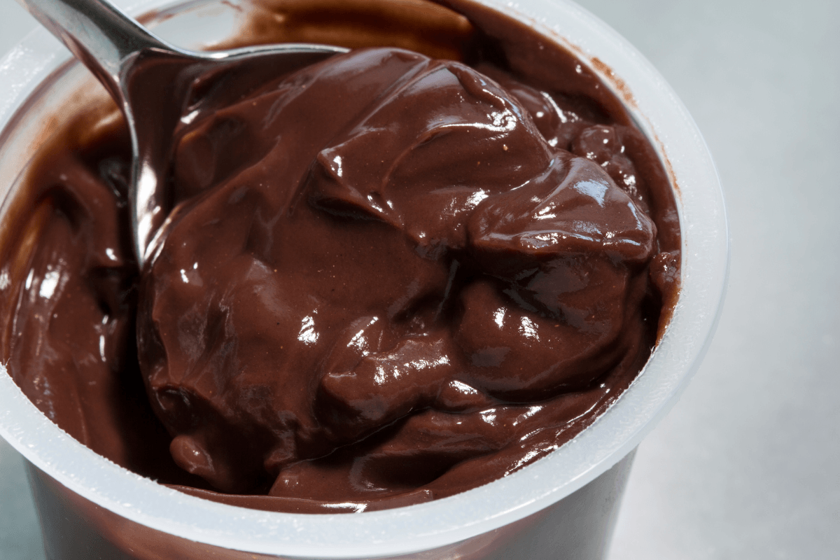 Budino al cioccolato fatto in casa