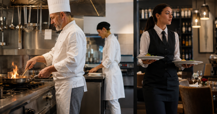 Cucina, sala e laboratorio: che cosa richiede l’abbigliamento professionale nell’Ho.Re.Ca.