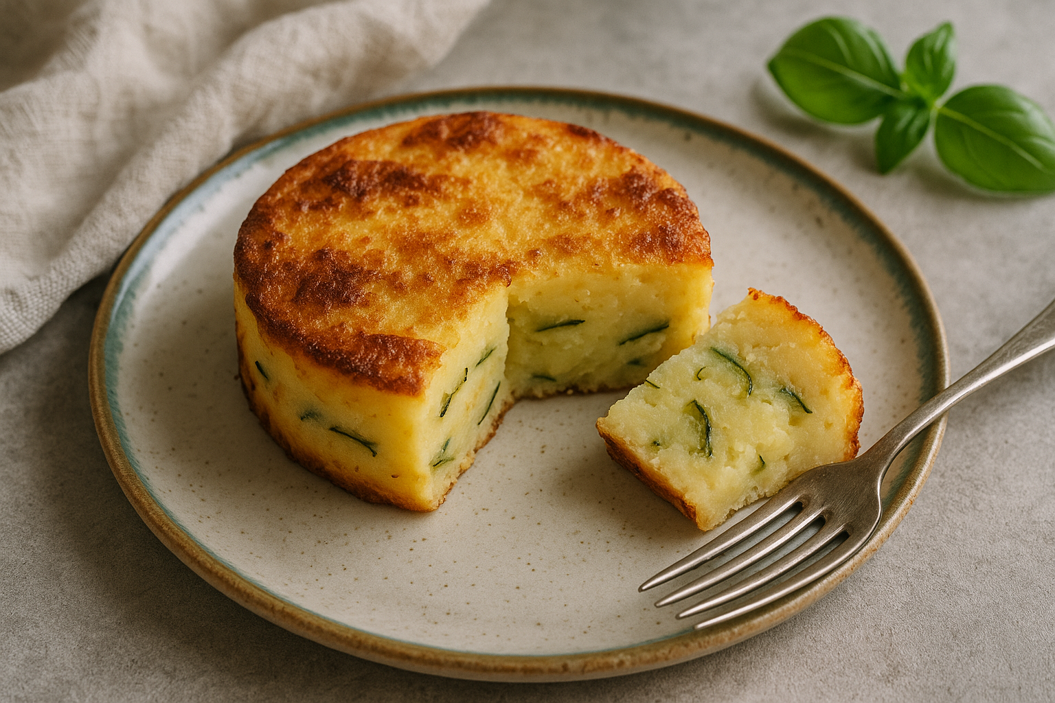 Sformato di patate e zucchine al forno: la ricetta che tiene la fetta senza besciamella