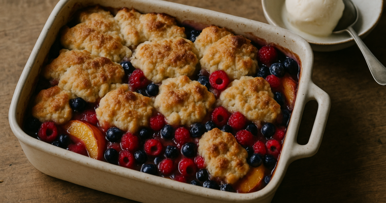 Cobbler: il dolce di frutta anglosassone e cosa lo distingue dal crumble