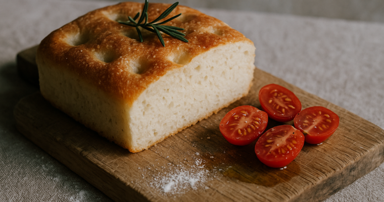 Focaccia in friggitrice ad aria