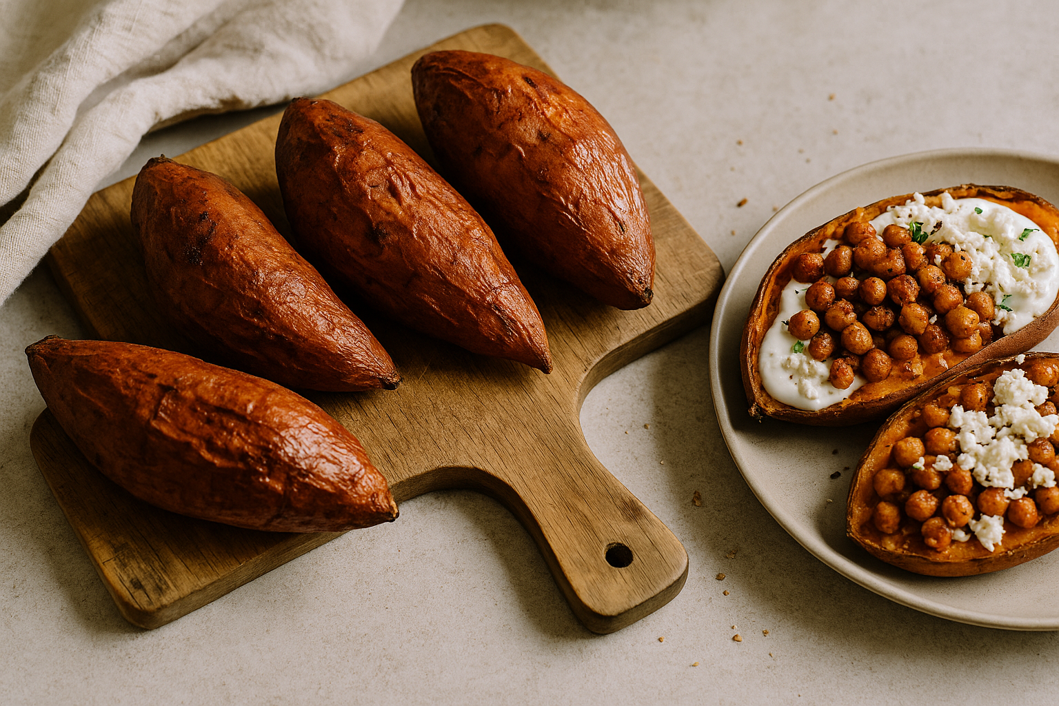 Patate dolci ripiene vegetariane: la ricetta al forno e in cosa cambiano rispetto alle patate comuni