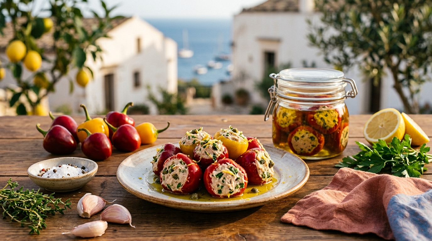Peperoncini ripieni di tonno: la ricetta del Sud e le regole per conservarli