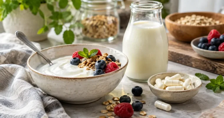 Yogurt e kefir bastano davvero per il microbiota? Le differenze con i probiotici in capsule