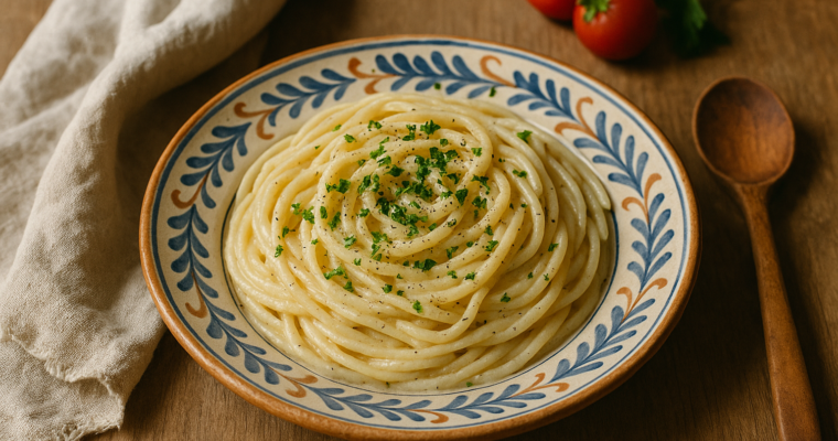 Pasta alla carrettiera siciliana: condimento a crudo